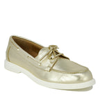 Pam Leather Tie Flat