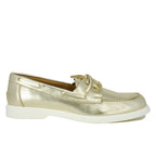 Pam Leather Tie Flat