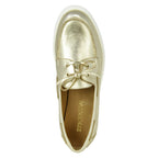 Pam Leather Tie Flat