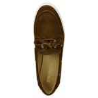 Pam Suede Tie Flat