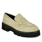 Paulina Suede Lug Loafer
