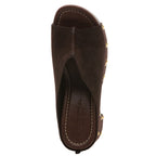 Philips Suede Wrapped Wood Slide