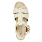 Pickle Leather Espadrille Footbed Sandal