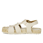 Pickle Leather Espadrille Footbed Sandal