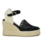 Pookie Fabric Wedge Espadrille