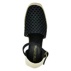 Pookie Fabric Wedge Espadrille