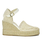 Pookie Fabric Wedge Espadrille