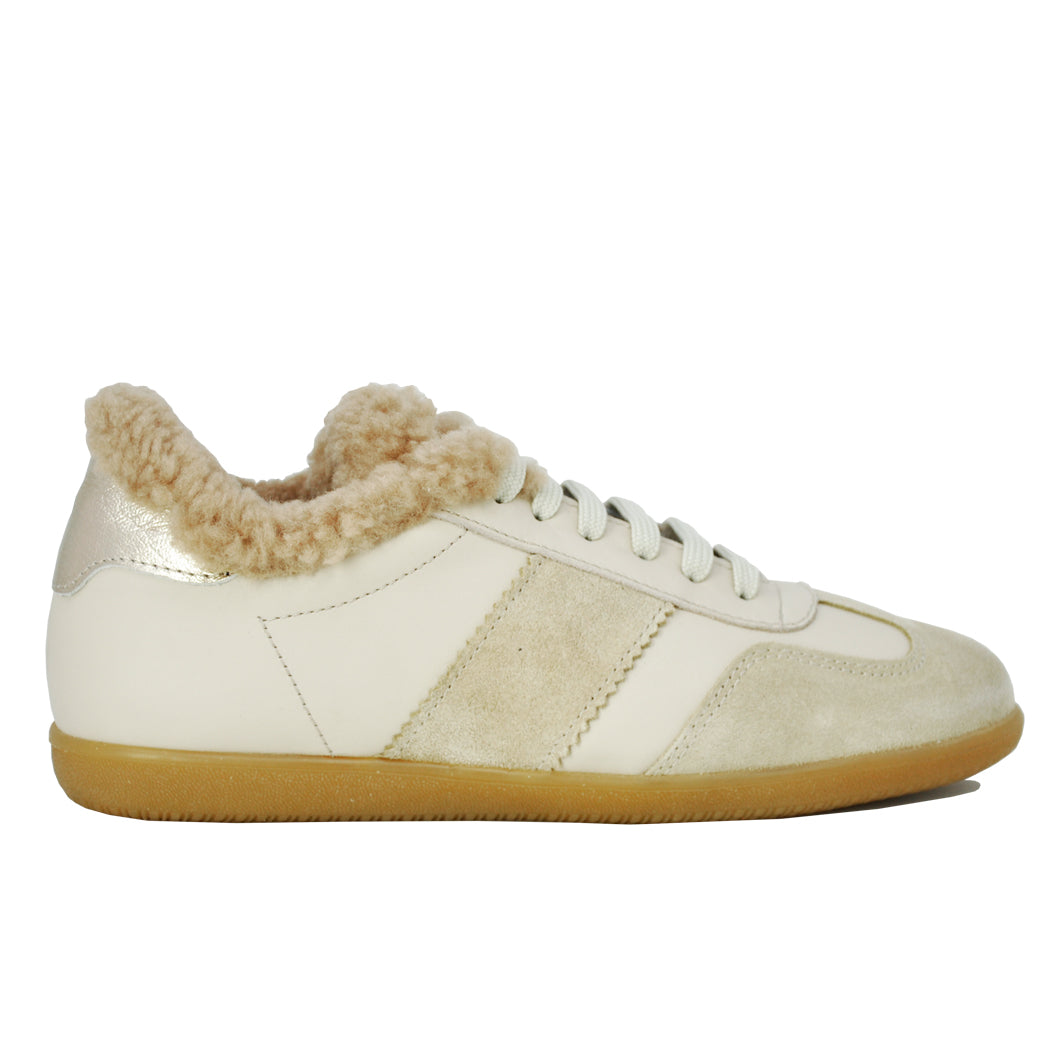 Quartz Shearling Leather Lace Up Sneaker – Footnotes