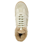 Quartz Shearling Leather Lace Up Sneaker