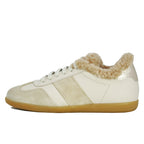 Quartz Shearling Leather Lace Up Sneaker