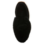 Quebec Suede Fur Platform Sneaker