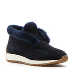 Quebec Suede Fur Platform Sneaker