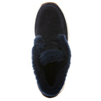 Quebec Suede Fur Platform Sneaker