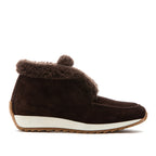 Quebec Suede Fur Platform Sneaker