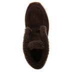 Quebec Suede Fur Platform Sneaker