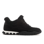 Qutie Suede Fur Lace Up Sneaker