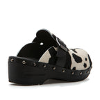 Savett Cow Wood Clog
