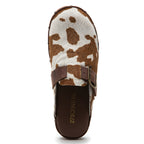Savett Cow Wood Clog