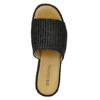 Sienna Raffia Wedge Slide