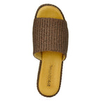 Sienna Raffia Wedge Slide
