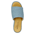 Sienna Raffia Wedge Slide