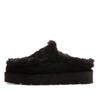 Siria Suede Fur Platform Mule