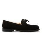 Steph Suede Fur Flat