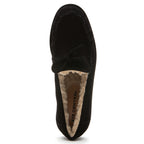 Steph Suede Fur Flat
