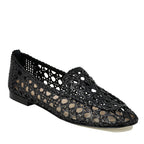 Stevie Woven Leather Flat