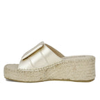 Varley Espadrille Wedge Buckle Slide