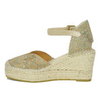 Vivi Fabric Wedge Espadrille