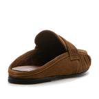 Vivien Suede Flat Mule