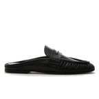 Vivien Leather Flat Mule