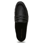 Vivien Leather Flat Mule