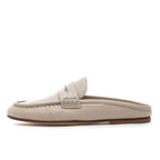 Vivien Leather Flat Mule