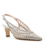 Zeta Raffia Woven Heel Slingback