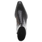 Zev-Croc Croco Block Heel Boot