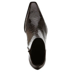 Zev-Croc Croco Block Heel Boot