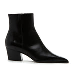 Zev Leather Block Heel Boot
