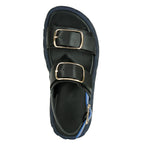 Jabara-Sandy Leather Double Banded Sandal