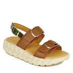 Jabara-Sandy Leather Double Banded Sandal