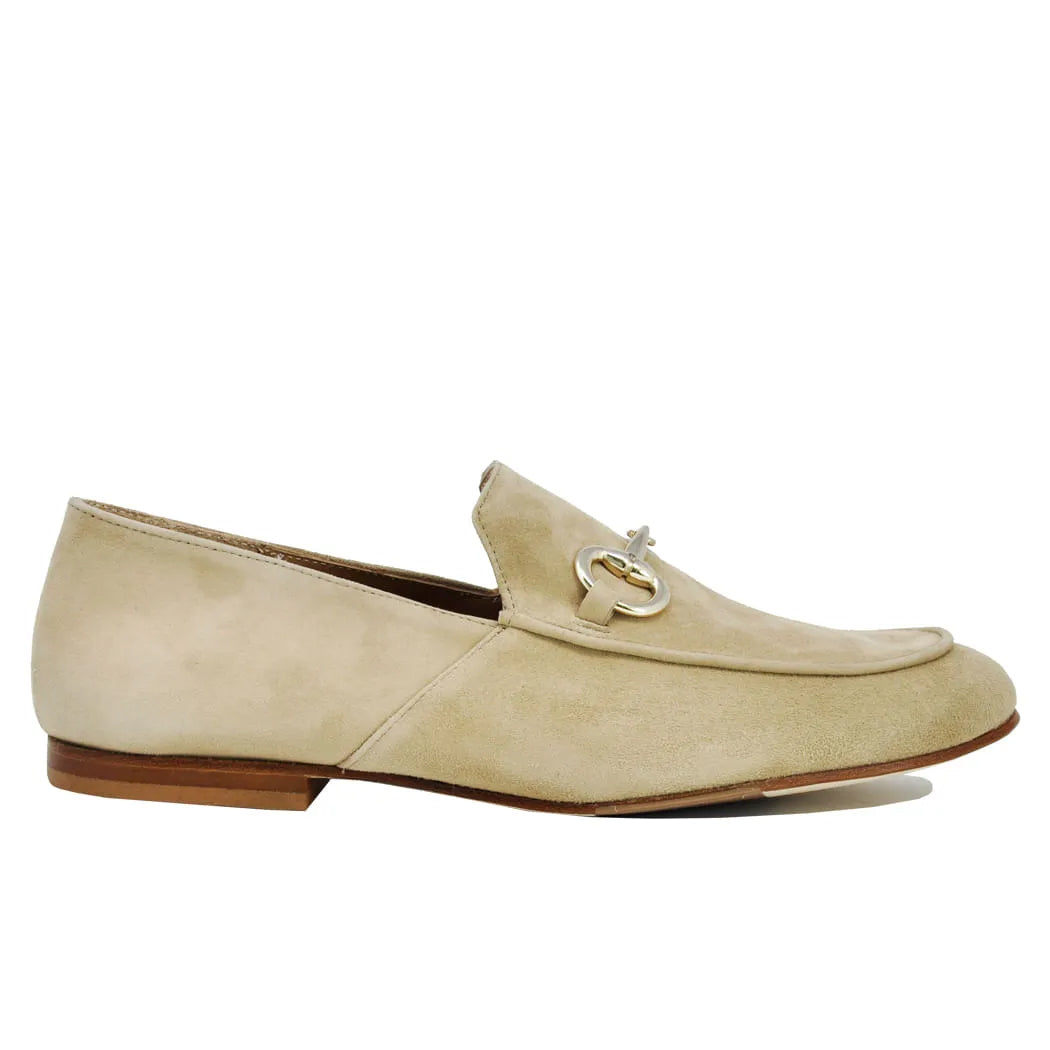 783 Suede Flat Loafer