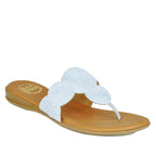 Nikky Leather Flat Thong