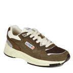 Hyperway Suede Mesh Tie Sneaker