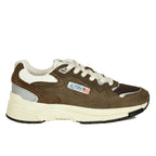 Hyperway Suede Mesh Tie Sneaker