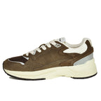 Hyperway Suede Mesh Tie Sneaker