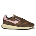 Reelwind-UT12 Nylon Suede Tie Sneaker