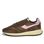 Reelwind-UT12 Nylon Suede Tie Sneaker