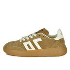 Brooklyn-225 Tobacco Suede Platform Sneaker
