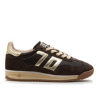 Jogger-N217 Coffee Gold Tie Sneaker